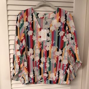 Crosby by Mollie Birch Andi blouse -NWT